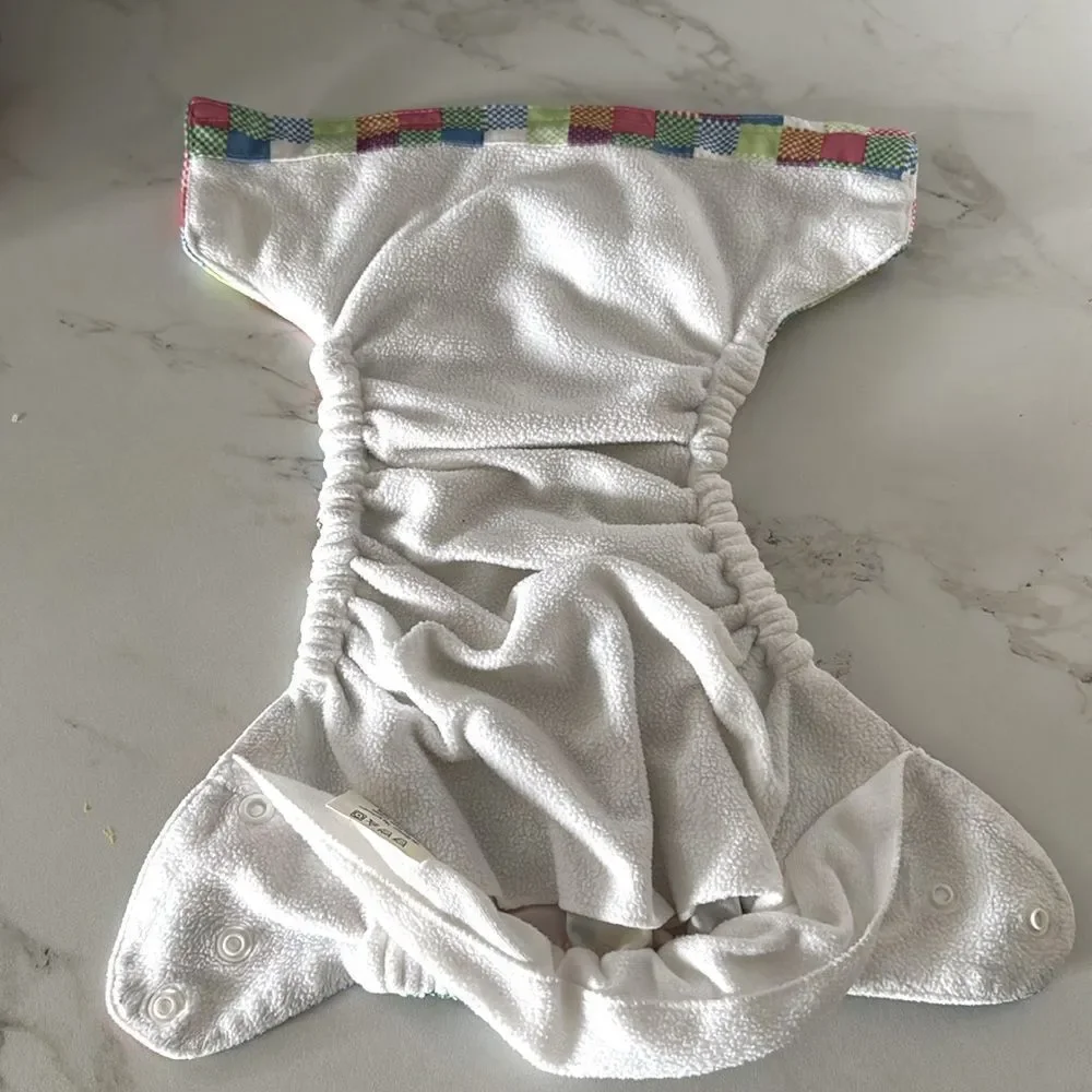Bundle of 6 SUNBABY Cloth Diapers EUC